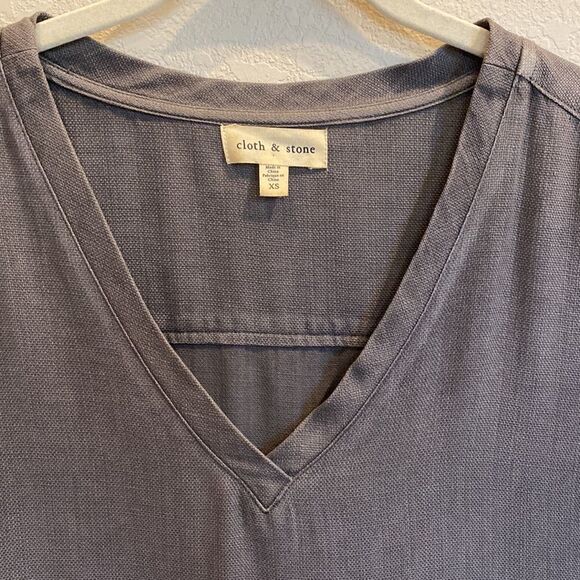 ANTHROPOLOGIE GRAY TUNIC DRESS - Picture 4 of 5
